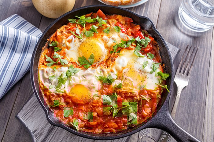 Shakshuka - Egyptian Breakfast
